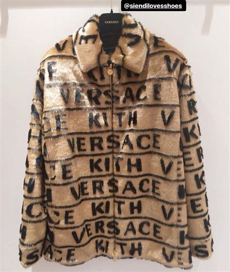 kith versace fur coat|More.